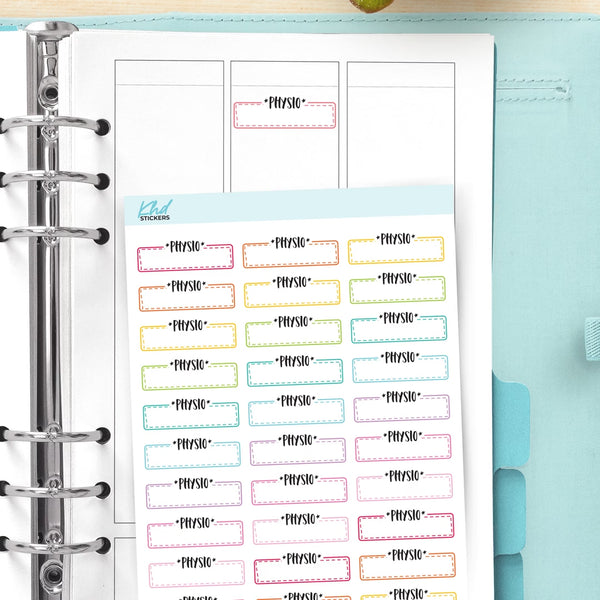 Physio Boxes Stickers — video