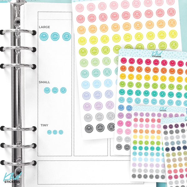 Emotion / Mood Icon Planner Stickers — video